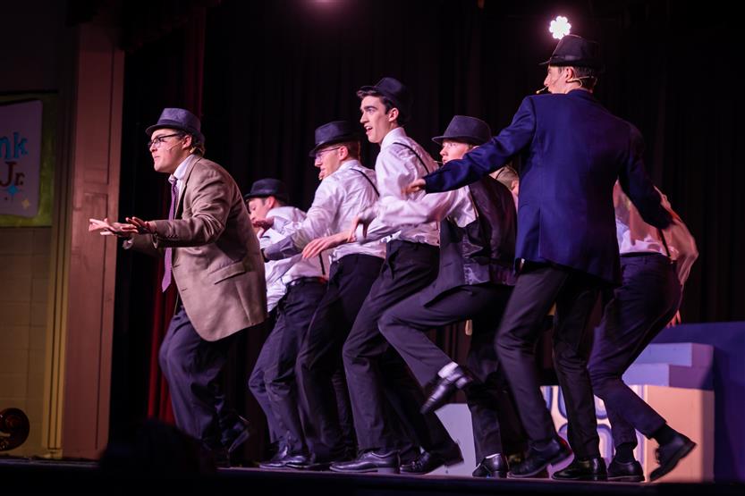 Franklin High students perform Catch Me If You Can